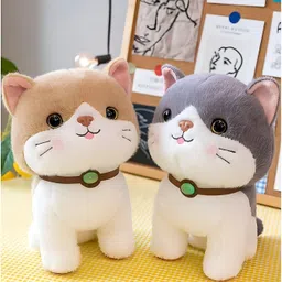 dunky Soft Toy Cat Animal Plush Soft Adorable cat - 20 cm image 1