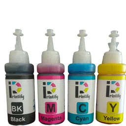 PRINTIFY Refill Ink For Use In Canon PIXMA All in One Printer MG2570S Black + Tri Color Combo Pack Ink Bottle-picture-21