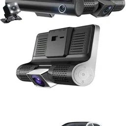 maties 170Degree/3 Lens/Wide Angle Car Camera DVR/G-Sensor Dashcam-229 Black LCD-picture-24