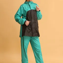 evershine Colorblock Women Raincoat image 4