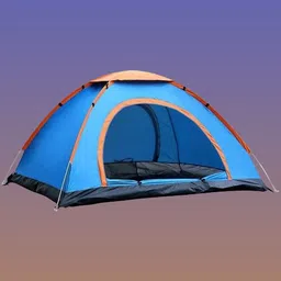 4-Person Outdoor Dome – Fast Assembly Open-Air Camping Tent Tent - For 4 persons-image-0
