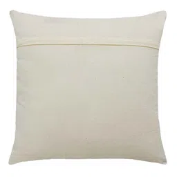 impexart Grey Woven Cotton 16 x 16 Inches Cushion Cover image 4