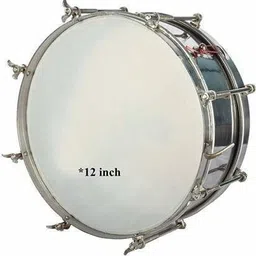 bakhe hub side drum steel 12 inch Acoustic 1 Drum Kit Set image 3