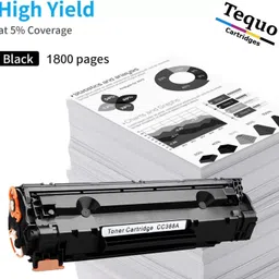 tequo CC388A compatible for HP P1007 P1008 P1106 P1108 M1136 M1213nf M1218nfs M1216nfh Black Ink Toner image 3