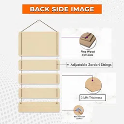 halre Set Of 5 Lord Ganesha Mantra Wall Hanging Wall Decoration Items Digital Reprint 31 inch x 12 inch Painting image 4