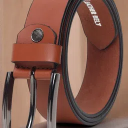 killer Men Casual, Evening, Formal, Party Tan Texas Leatherite Belt-picture-33