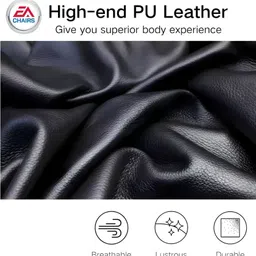 aashra enterprises (E.A) PREMIUM ERGONOMIC M-34 Designer Chair, Bolish Arms High Back Revolving 360 Leatherette Office Executive Chair image 5