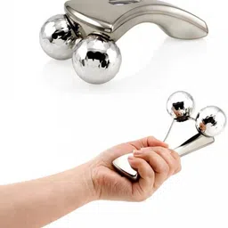 la rostro Manual Roller 3D Massager 360 Rotate Full Body Massage For Body & Face Massager image 4