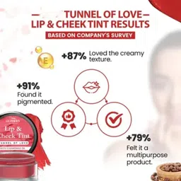 glossera Tinted Ceramide Lip Balm with SPF50 PA+++ - Kojic Acid & Niacinamide 2 Pack Strawberry image 4