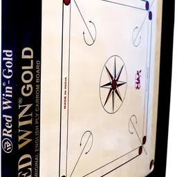red win TOURNAMENT 36 INCH GOLD CARROM BOARD 91 cm Carrom Board image 3
