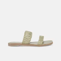 Forever Glam by Pantaloons Woven Design Open Toe Flats image 2