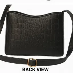 cronz Black Women Sling Bag Royal Pearl Sling 01 image 2