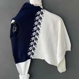 m g gallery Men Printed Mandarin Collar Cotton Blend Multicolor T-Shirt image 1