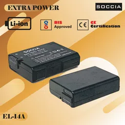 SOCCIA SOCCIA_BATTERY EL-14A Camera Battery Charger image 4