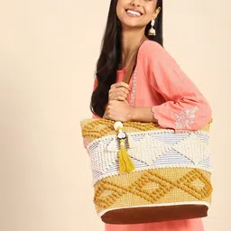 anouk Women Multicolor Tote image 3