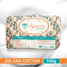 ZIG ZAG COTTON SHEET MULTIPURPOSE 500g NET Interactive dressings Medical Dressing-image-24