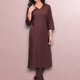 joyfinity Women Crepe Kurta Pyjama Set-picture-31