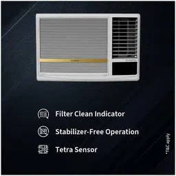 hitachi 2025 Model 1.5 Ton 3 Star Window Inverter AC- White image 4