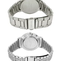 JOKER & WITCH Cookies & Cream Analogue Couple Watch Gift Set JWCW333 image 4