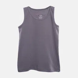 KiddoPanti Boys Pack Of 3 Ribbed Pure Cotton Vests image 4