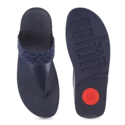 fitflop Textured Open Toe Leather Comfort Heels image 3