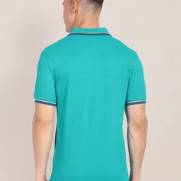 U.S. Polo Assn. Polo Collar Pure Cotton Slim Fit T-shirt image 4