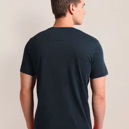 U.S. Polo Assn. Colourblocked Crew Neck Slim Fit T-shirt image 4