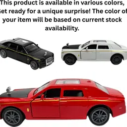 ak toys 1:32 Scale Rolls Royce Diecast Metal Pull-Back and Openable Doors image 5