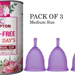 lapton Medium Reusable Menstrual Cup-picture-17