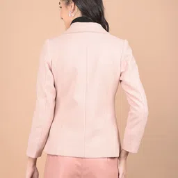 crimsoune club Polyester Solid Coat For Women image 2