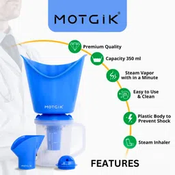 motgik Steam Vaporizer, Nozzle Inhaler, Facial Sauna, and Facial Steamer Machine Mini Facial Steamer-picture-23