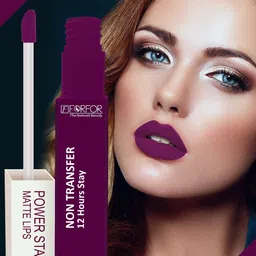 FORFOR Set of 2 Powerstay Non-Transfer Waterproof Liquid Matte Lipstick - 5ml Each image 3