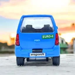sarasi WagonR Toy Car, Pull Back Action, Realistic Design, Excellent Body Graphics image 4