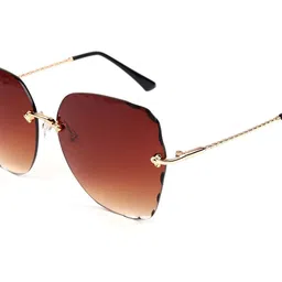 ODETTE Women Oversized Sunglasses With UV Protected Lens NEW167 image 3