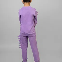 ZIP ZAP ZOOP Boys Graphic Printed Long Sleeves Pure Cotton Sweatshirt  With Pyjamas image 4