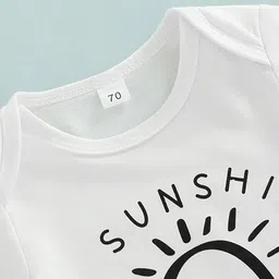 LULU & SKY Girls Printed Top with Shorts image 5