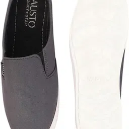 fausto Back Open Slip On Shoes for Casual Outfit|Evening|Outdoor|Daily|Lightweight Loafers For Men image 4