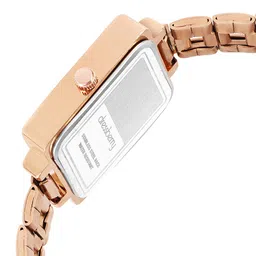 DressBerry Women Rose Brass Dial & Stainless Steel Straps Analogue Watch DB-024-Rose image 2