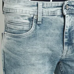 Indian Terrain Men Kruger Skinny Fit Clean Look Heavy Fade Stretchable Jeans image 3