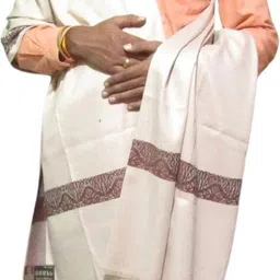 KASHMIRI TREND Cashmere Woven Men Shawl-image-21