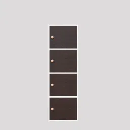 mintwud from pepperfry Corso File Cabinet In White & Wenge Brown Finish image 5