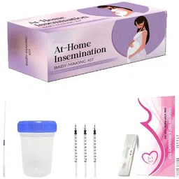 positive vibes Self-Insemination Kit |At Home IVI/IUI Fertility Kit | Safe-Discreet-Effective | Tampons image 1