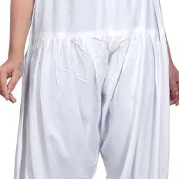 kanku kanya Viscose Rayon Solid Patiala image 4