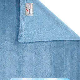 FABINALIV Blue 300 TC King Bedsheet with 2 Pillow Covers image 3