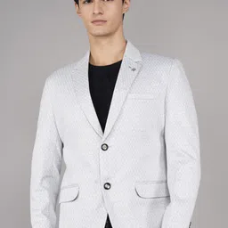 killer Men Solid Single Breasted Casual Blazer image 1