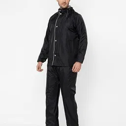 youth robe Solid Men Raincoat image 5