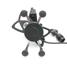 EN-VOLANT Universal Motorcycle Mobile Phone Handlebar Bracket USB Charger for 3.6-6 I X2Q1 image 1