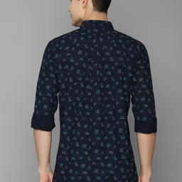 Allen Solly Sport Men Navy Blue Abstract Printed Casual Shirt image 4