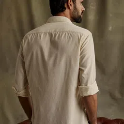 Andamen Premium Slim Fit Button-Down Collar Cotton Casual Shirt image 4