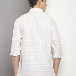 Tommy Hilfiger Horizontal Striped Pure Cotton Casual Shirt image 4